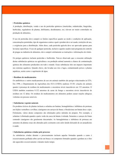 haccp - Inocuidade de Alimentos