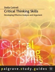 Critical Thinking Skills - Developing Effective Analysis and Argument(2)