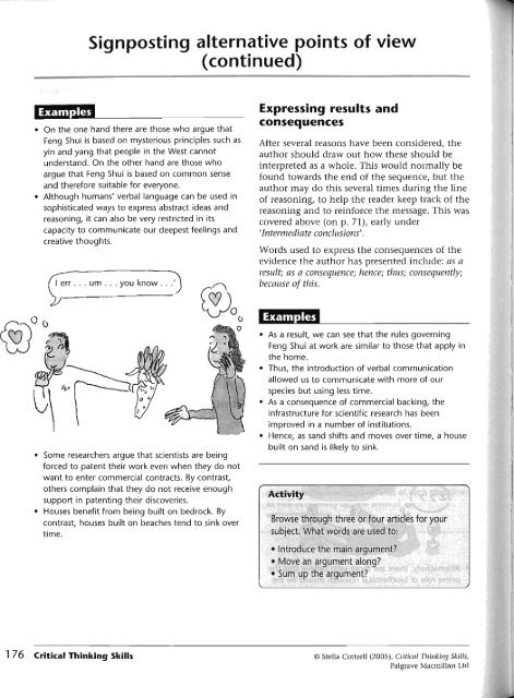 Critical Thinking Skills - Developing Effective Analysis and Argument(2)