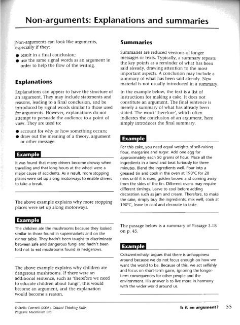 Critical Thinking Skills - Developing Effective Analysis and Argument(2)