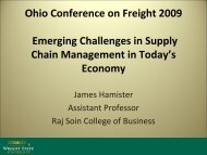 Emerging Issues in Supply Chain Management