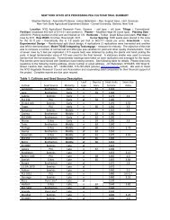 New York State 2010 processing pea cultivar ... - Cornell University