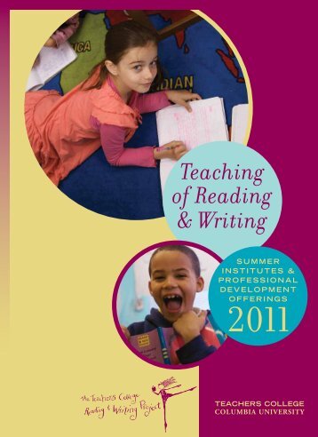 Teaching of Reading & Writing - The Reading & Writing Project