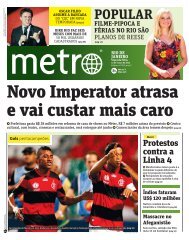 jornal Metro Rio
