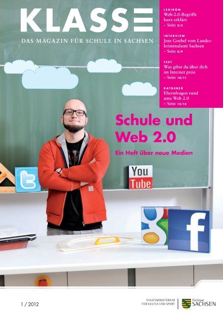 Schule und Web 2.0 - Sächsisches Staatsministerium für Kultus