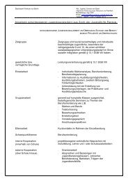 Standards - Netzwerkarbeit des Jugendamtes Pankow