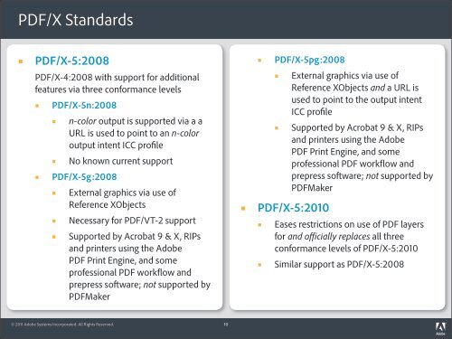 PDF/X Overview