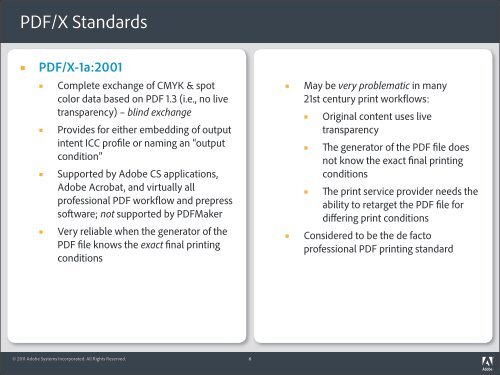 PDF/X Overview