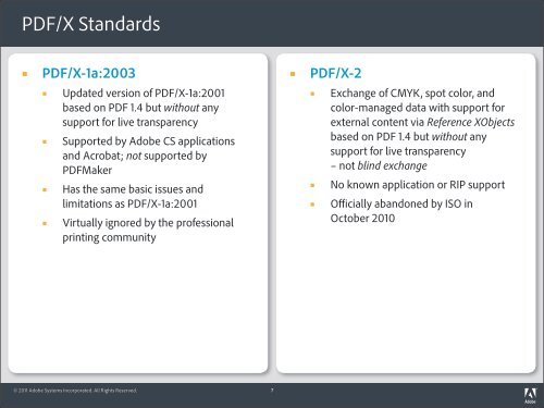 PDF/X Overview
