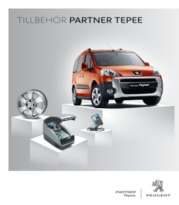 TILLBEHÃR partner tepee - Peugeot