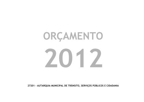 LOA 2012 - Prefeitura Municipal de Fortaleza