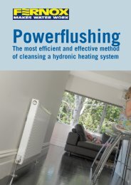 Why Fernox Power Flush a system - Hunt Heating