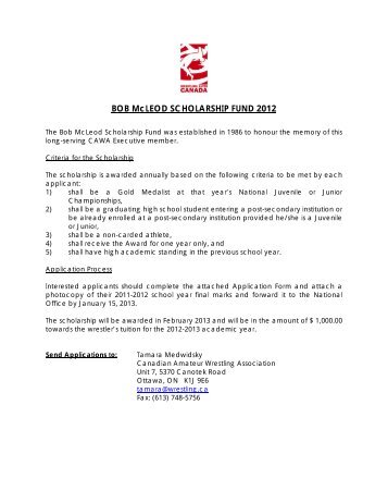 internal scholarships gpa and or additional criteria scholarships criteria