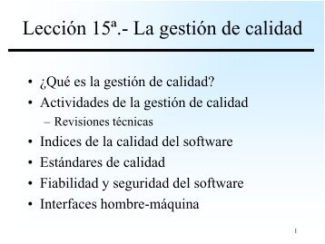 Desarrollo del Tema 15