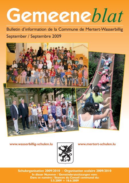 Bulletin d'information de la Commune de Mertert-Wasserbillig ...