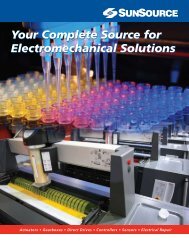 Your Complete Source for Electromechanical ... - Sun Source