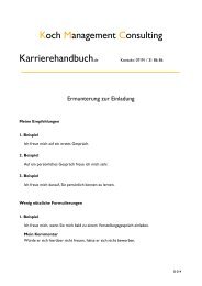 Druckversion als PDF-Dokument - Koch Management Consulting