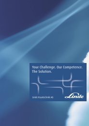 Your Challenge. Our Competence. The Solution. - Linde Kryotechnik ...