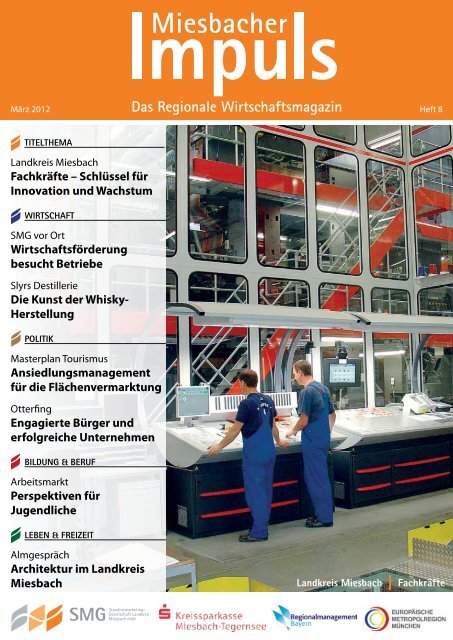 Miesbacher Impuls Heft 8 - Schwerpunkt Fachkräfte - SMG