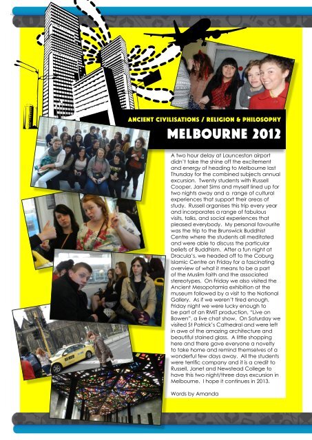 2012 Issue 3 - Tasmanian Academy