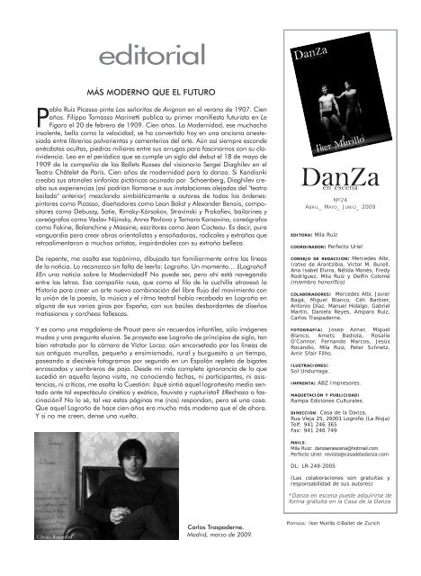 Formato PDF - Casa de la Danza