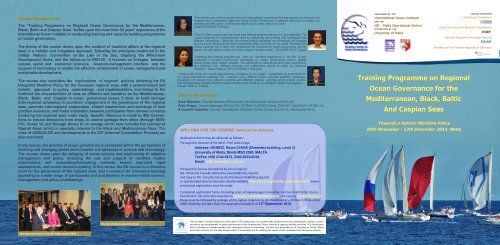 Course Flyer - University of Malta