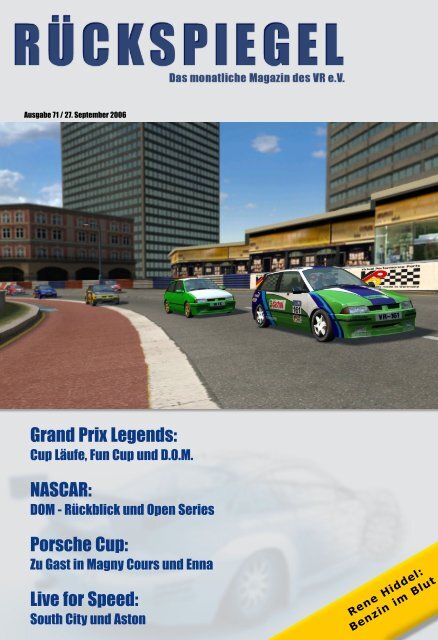 Grand Prix Legends: NASCAR: Porsche Cup ... - Virtual Racing eV