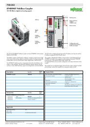 750-352; ETHERNET Fieldbus Coupler - WAGO