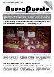 Los quesos y vinos de Puente de GÃ©nave presentes en âPlaceres ...