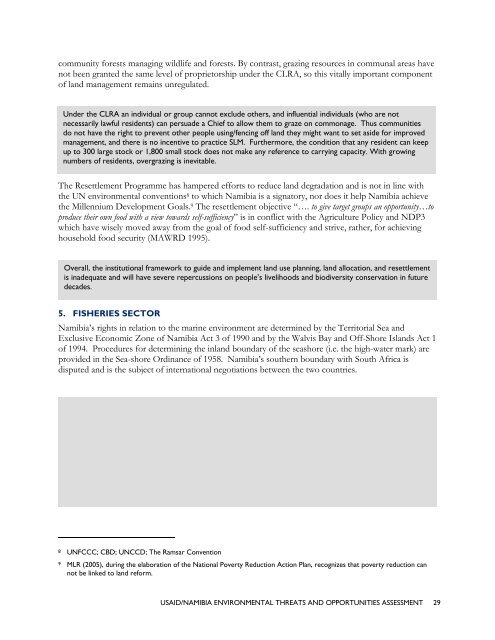 usaid/nambia environmental threats and opportunities assessment