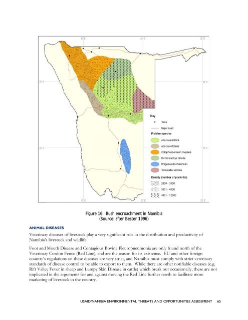 usaid/nambia environmental threats and opportunities assessment