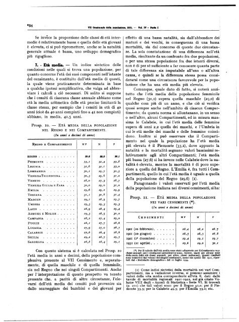 Â·VII CENSIMENTO GENERALE DELLA POPOLAZIONE - Istat