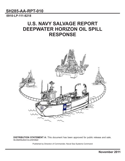 U.S. NAVY SALVAGE REPORT DEEPWATER HORIZON ... - ESSM