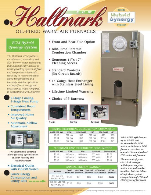 Oil-Fired Warm Air Furnace - Columbia Heating