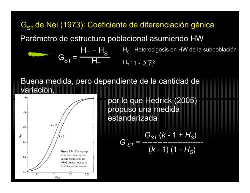 Presentación 11. Flujo génico