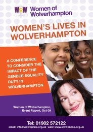 Improving Women's Lives in Wolverhampton