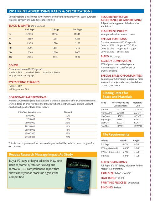 Infusion Nursing Infusion Nursing - Lippincott Williams & Wilkins