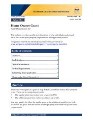 Bulletin HOG 001, Home Owner Grant - SCI Information Database