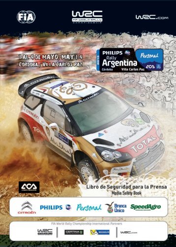 Libro de Seguridad para la Prensa - Rally Argentina