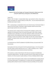 Press Release (PDF) - Pearson VUE