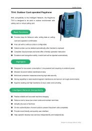 TX-6: Outdoor Card operated Payphone - Viva