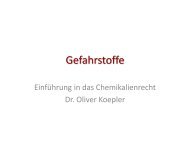 Folien EinfÃ¼hrung - Institut fÃ¼r Organische Chemie