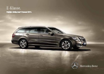 2011-01-10-Mercedes-Benz-E-Klasse - EU-Import