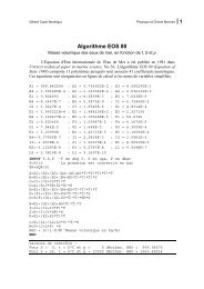 Algorithme EOS 80