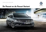 Prijslijst Volkswagen Passat per 01-06-2013 - Fleetwise
