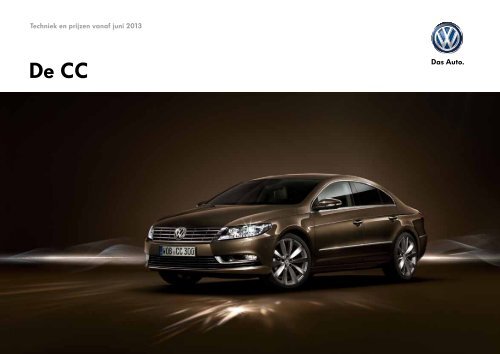 Prijslijst Volkswagen CC per 01-06-2013 - Fleetwise