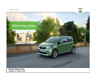 Prijslijst SKODA Citigo Artic per 1-10-2012.pdf - Fleetwise