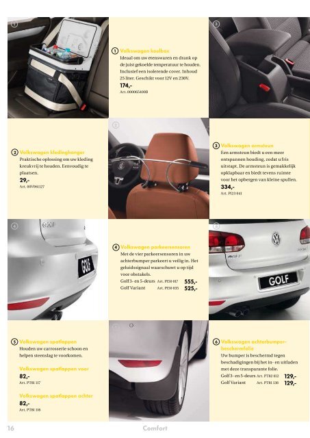 Prijslijst Volkswagen Golf accessoires per 01-03-2011.pdf - Fleetwise