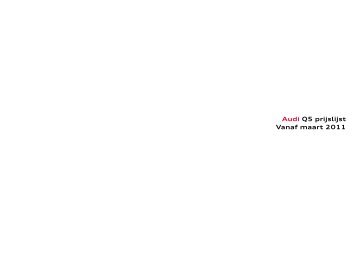 Prijslijst Audi Q5 per 01-03-2011.pdf - Fleetwise