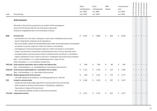 Prijslijst Audi Q5 per 01-03-2011.pdf - Fleetwise